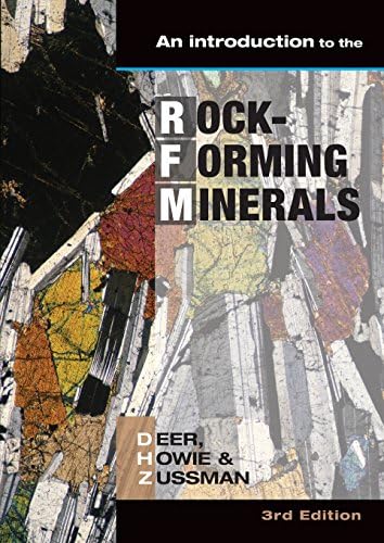 洋書 ROCK-FORMING MINERALS Volume 2A An Introduction to the Rock-Forming Minerals (2nd Edition): Deer